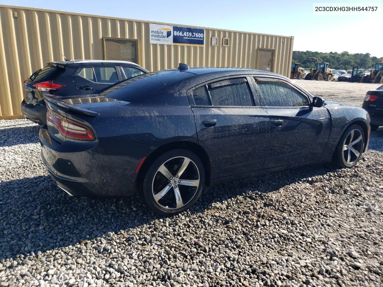 2017 Dodge Charger Sxt VIN: 2C3CDXHG3HH544757 Lot: 67763174