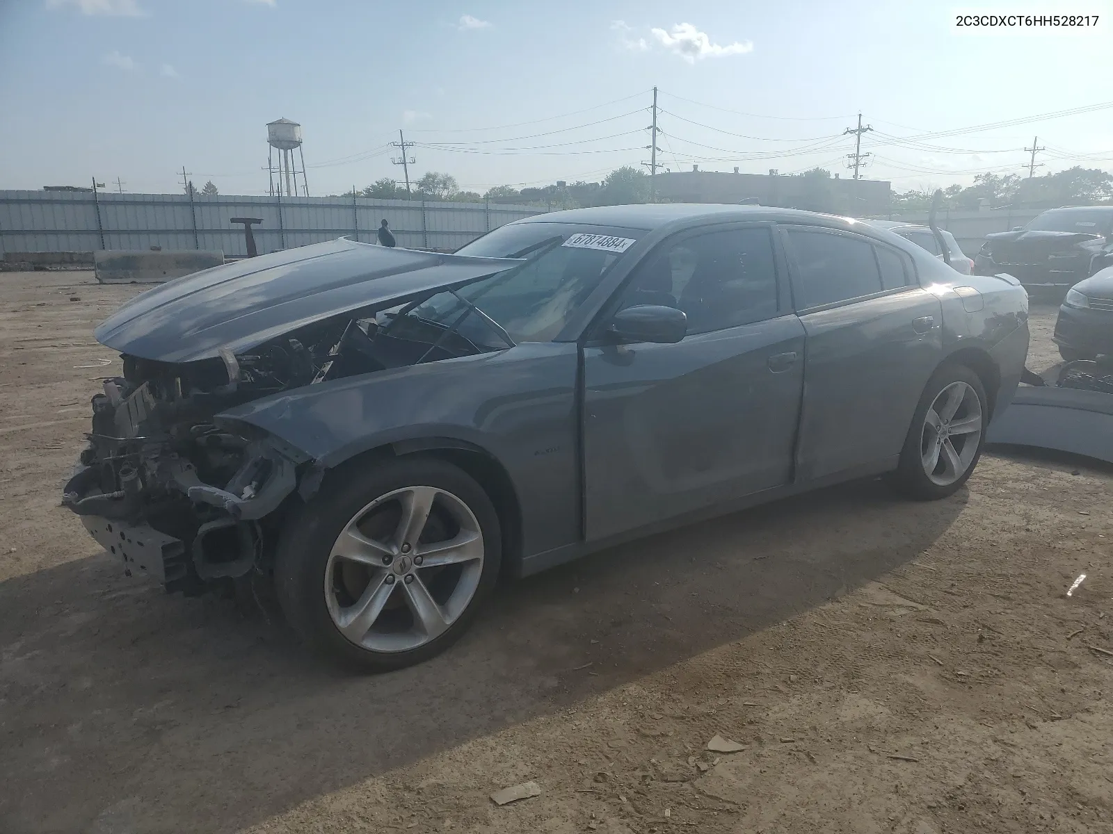 2017 Dodge Charger R/T VIN: 2C3CDXCT6HH528217 Lot: 67874884