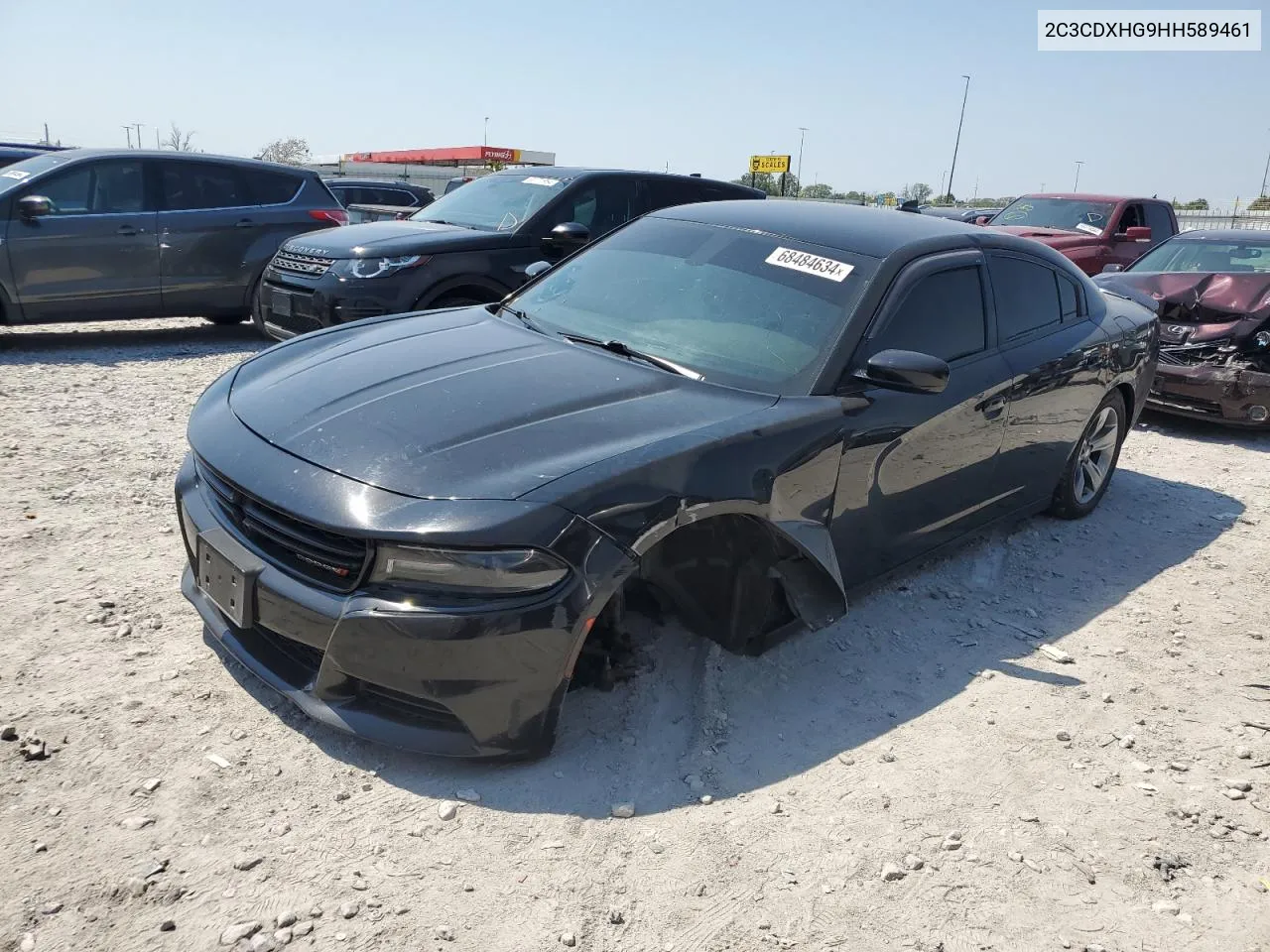 2C3CDXHG9HH589461 2017 Dodge Charger Sxt