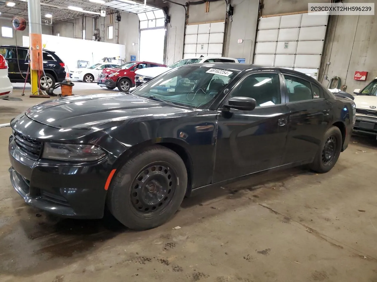 2017 Dodge Charger Police VIN: 2C3CDXKT2HH596239 Lot: 69162254