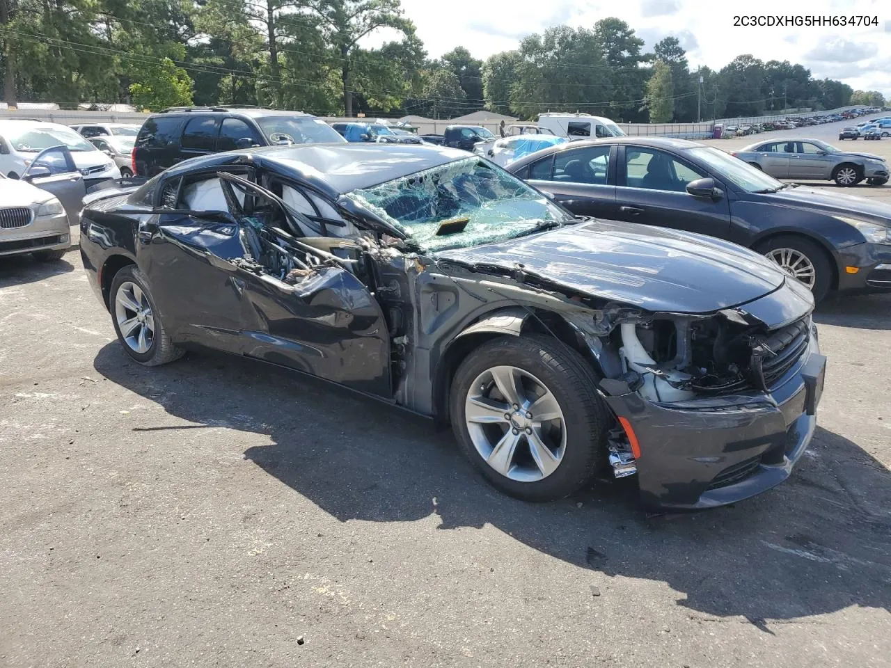 2C3CDXHG5HH634704 2017 Dodge Charger Sxt