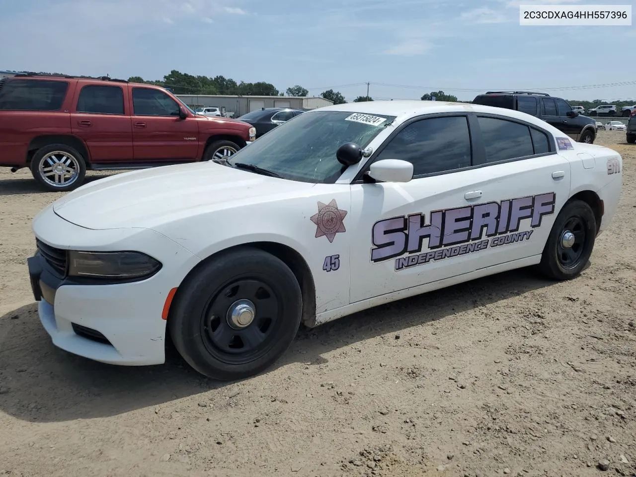 2017 Dodge Charger Police VIN: 2C3CDXAG4HH557396 Lot: 69315024