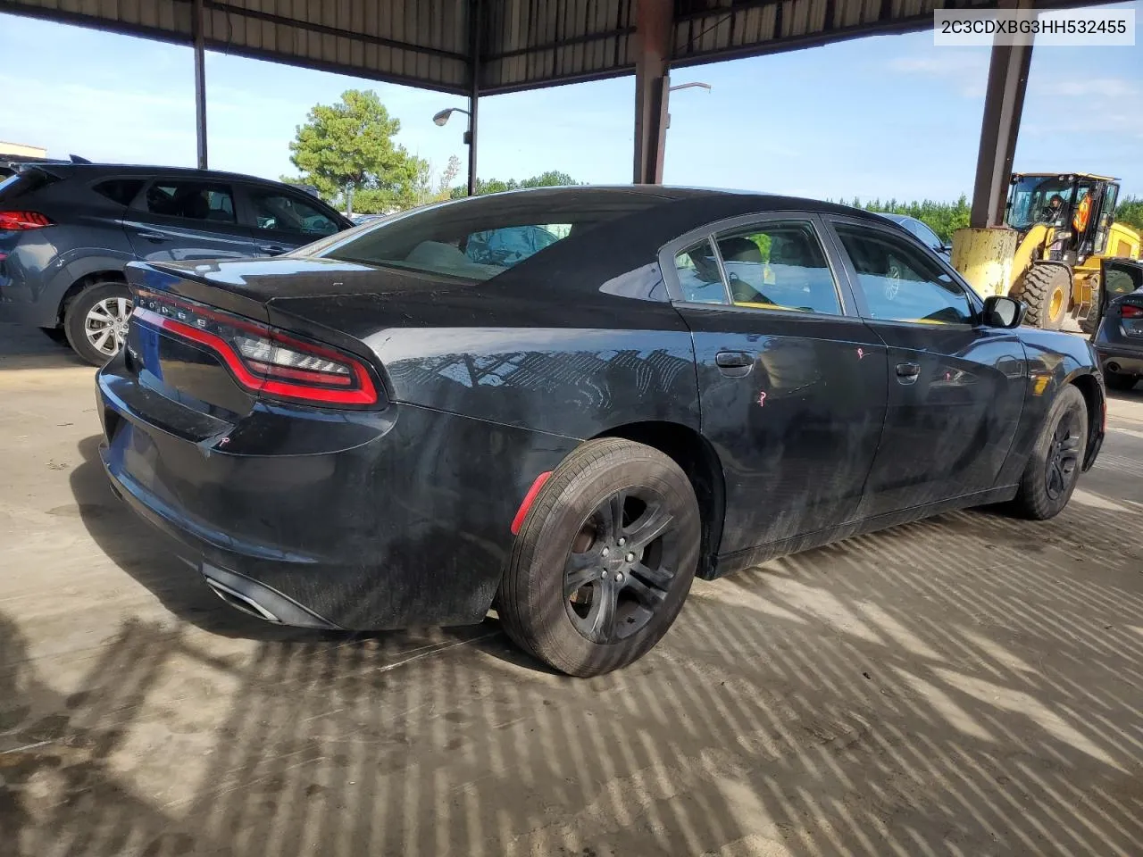 2017 Dodge Charger Se VIN: 2C3CDXBG3HH532455 Lot: 69407984