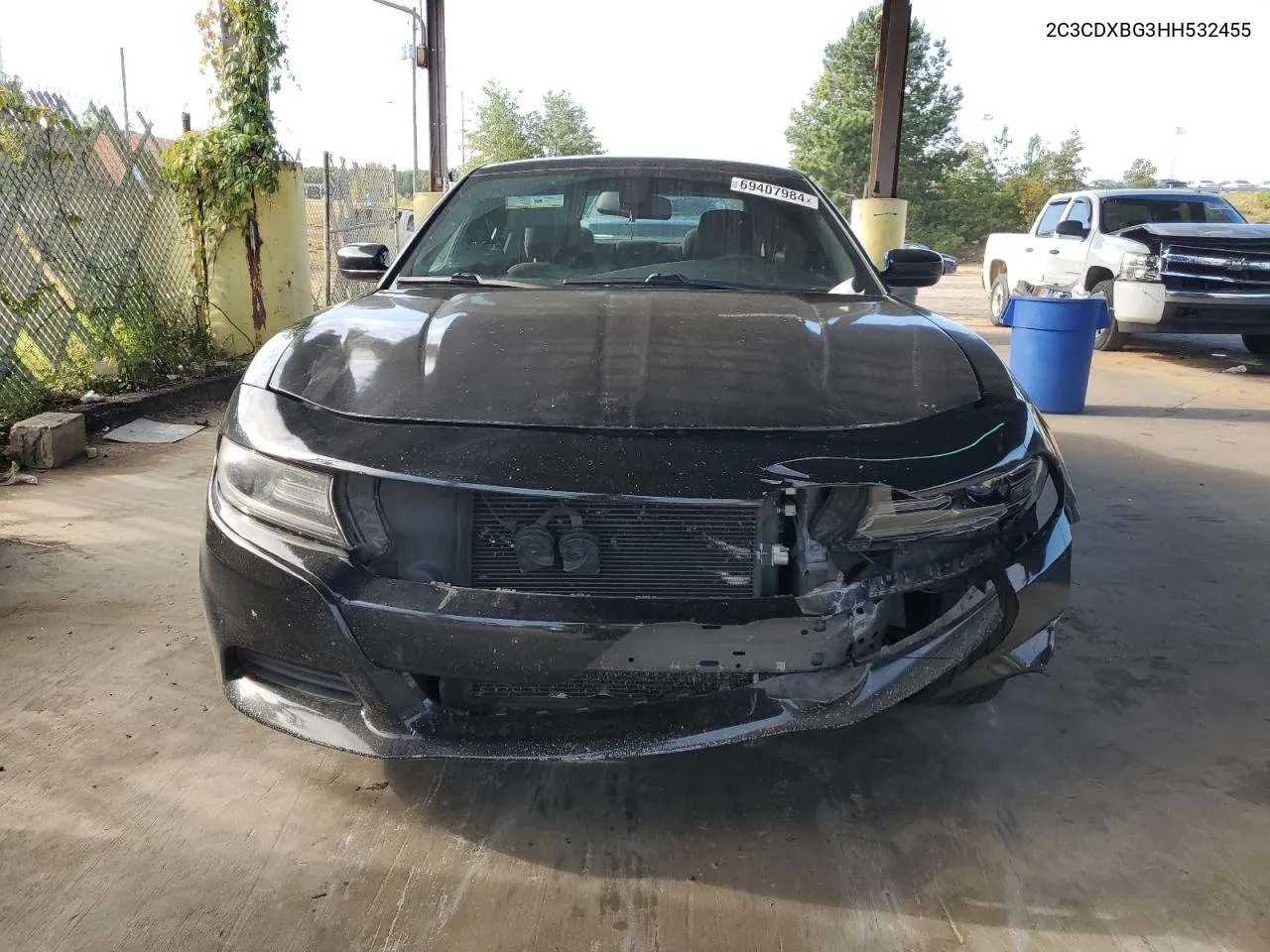 2C3CDXBG3HH532455 2017 Dodge Charger Se