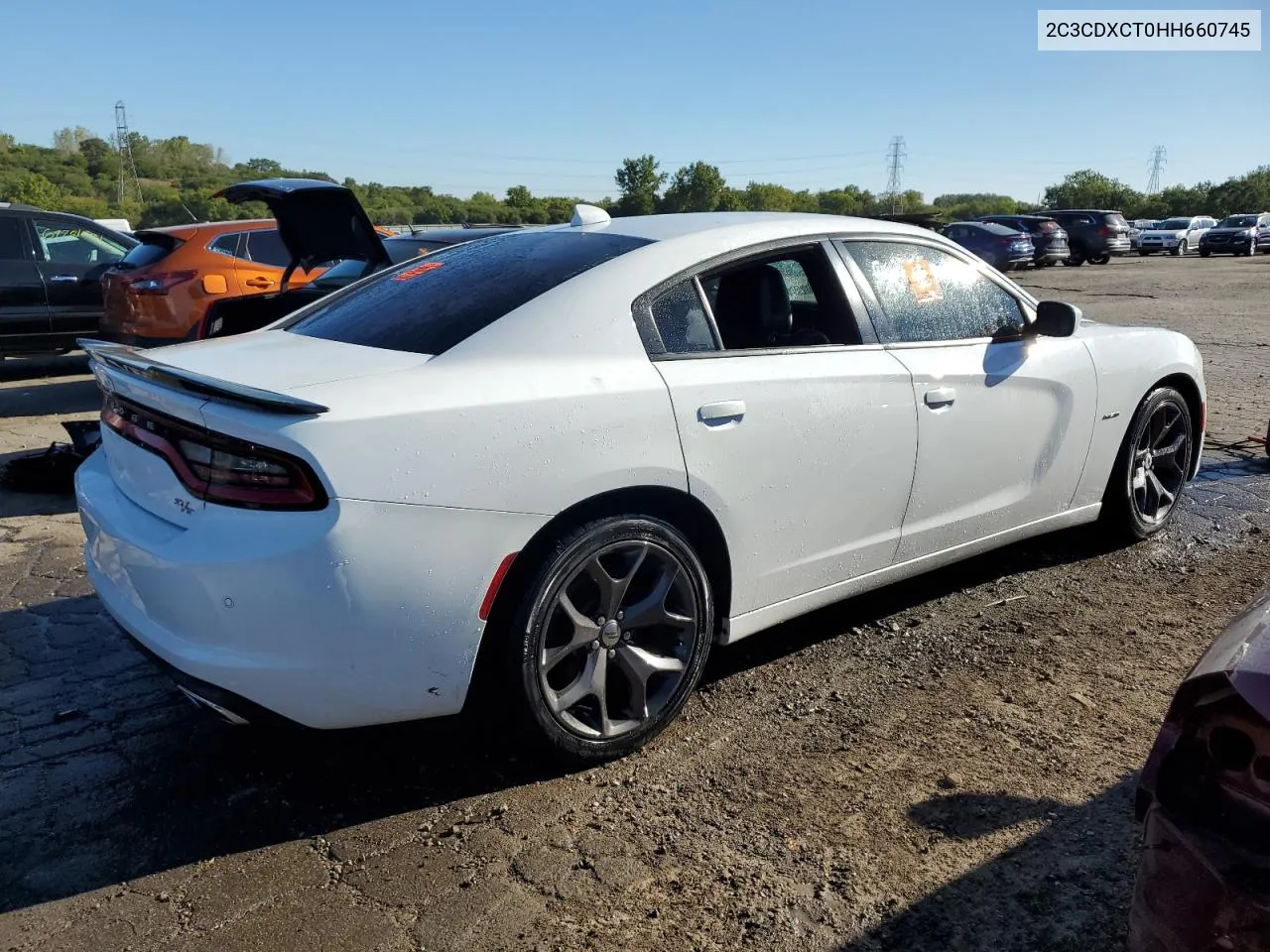 2017 Dodge Charger R/T VIN: 2C3CDXCT0HH660745 Lot: 69659704