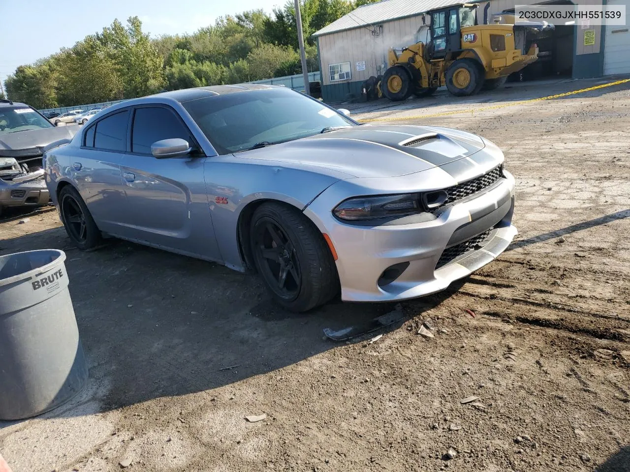 2017 Dodge Charger R/T 392 VIN: 2C3CDXGJXHH551539 Lot: 69869044