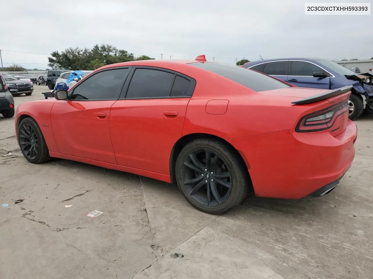 2017 Dodge Charger R/T VIN: 2C3CDXCTXHH593393 Lot: 70091184