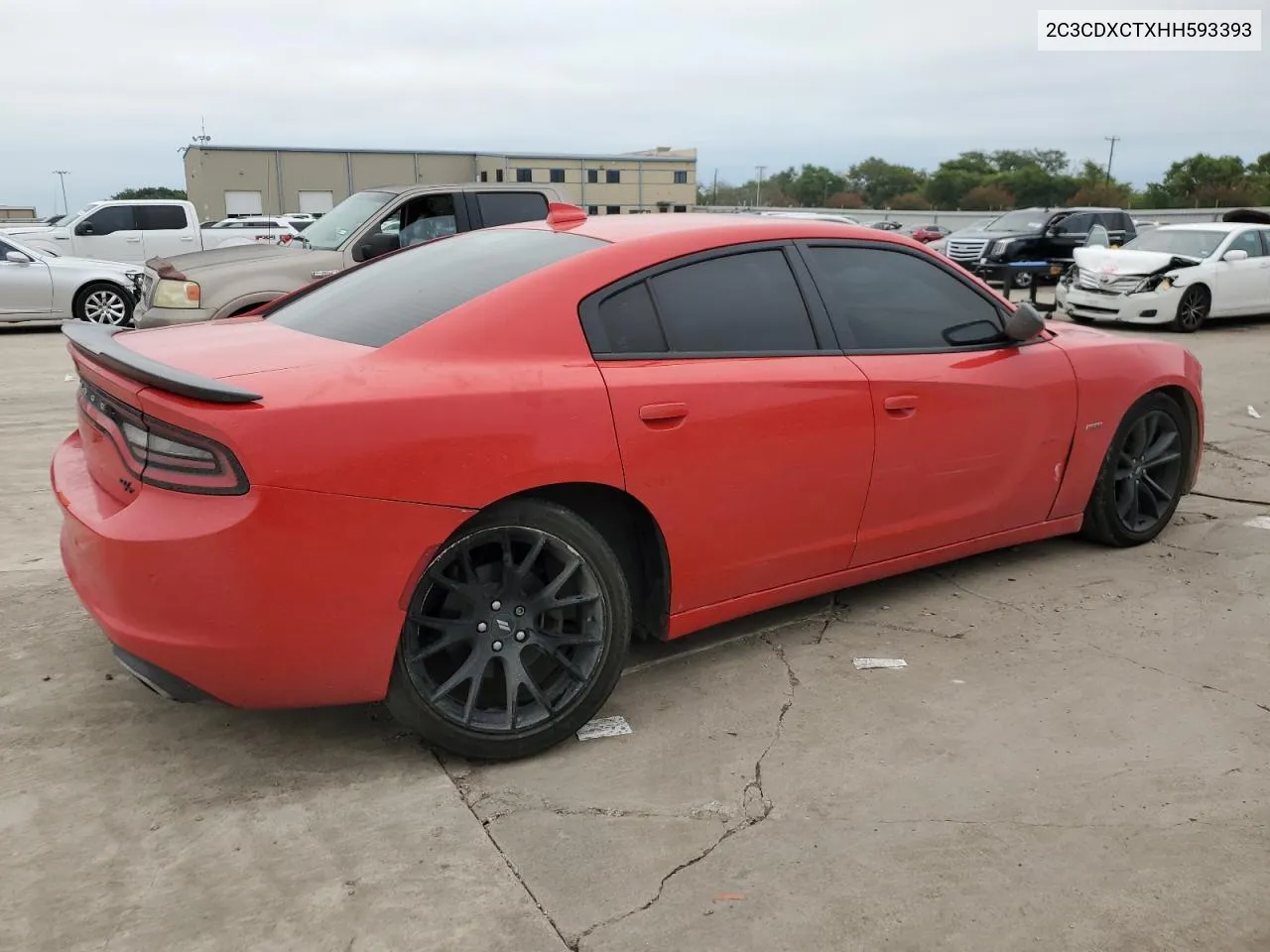 2017 Dodge Charger R/T VIN: 2C3CDXCTXHH593393 Lot: 70091184