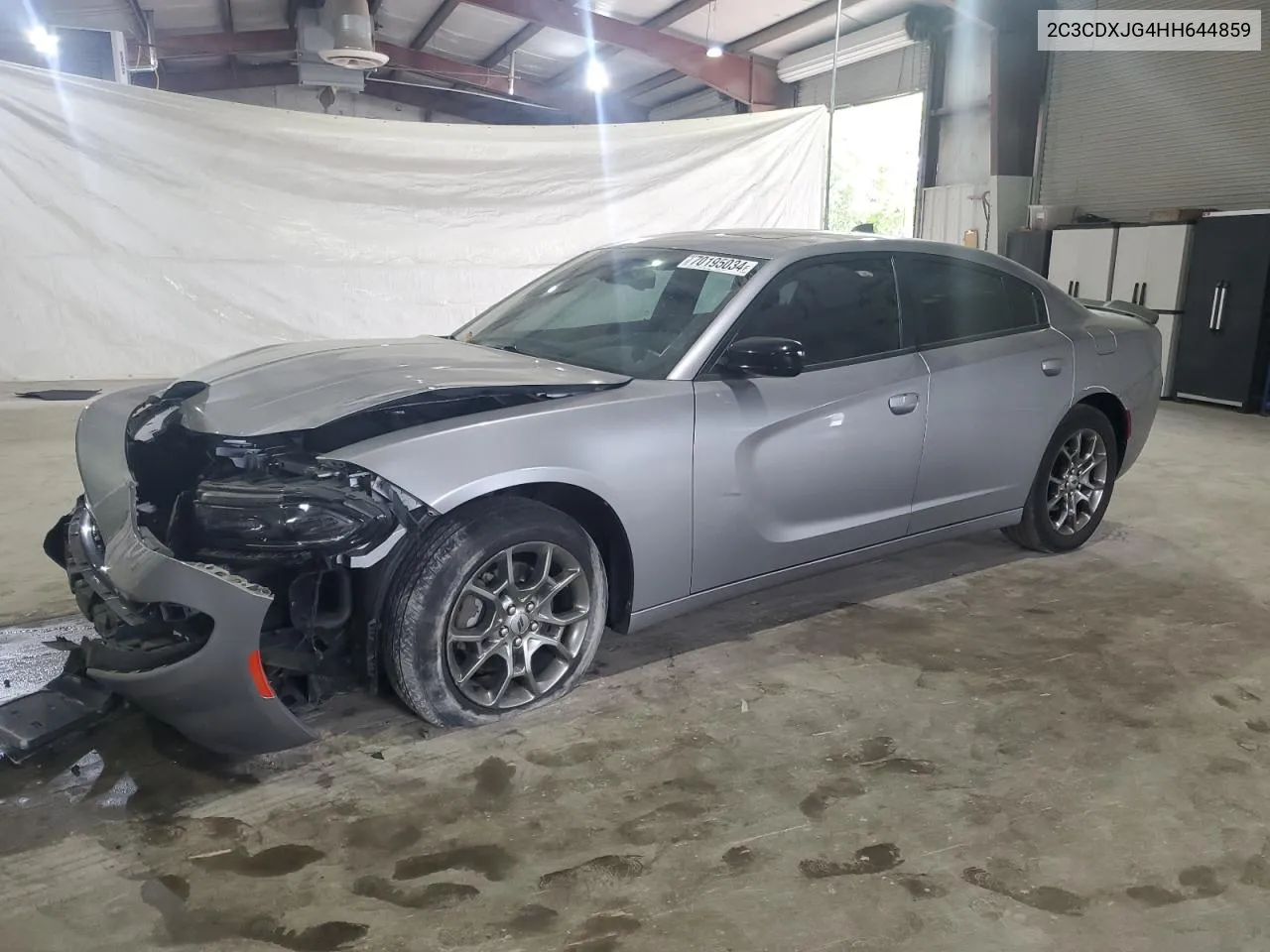 2017 Dodge Charger Sxt VIN: 2C3CDXJG4HH644859 Lot: 70195034