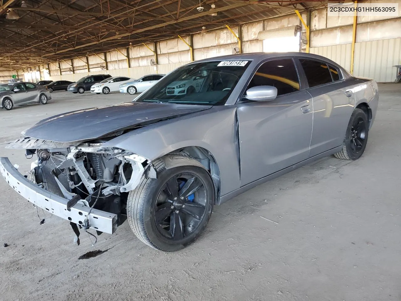 2C3CDXHG1HH563095 2017 Dodge Charger Sxt