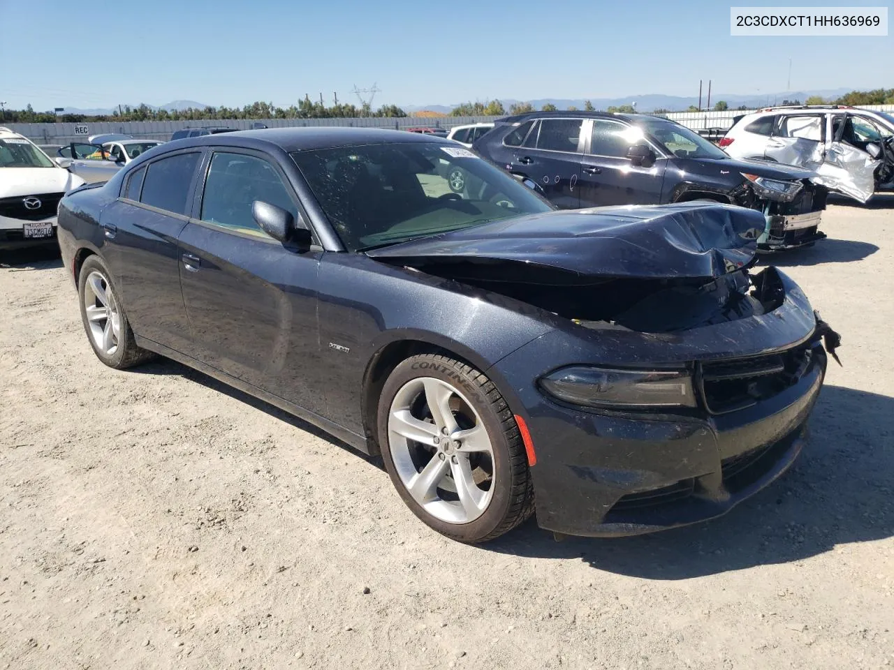 2017 Dodge Charger R/T VIN: 2C3CDXCT1HH636969 Lot: 70457954