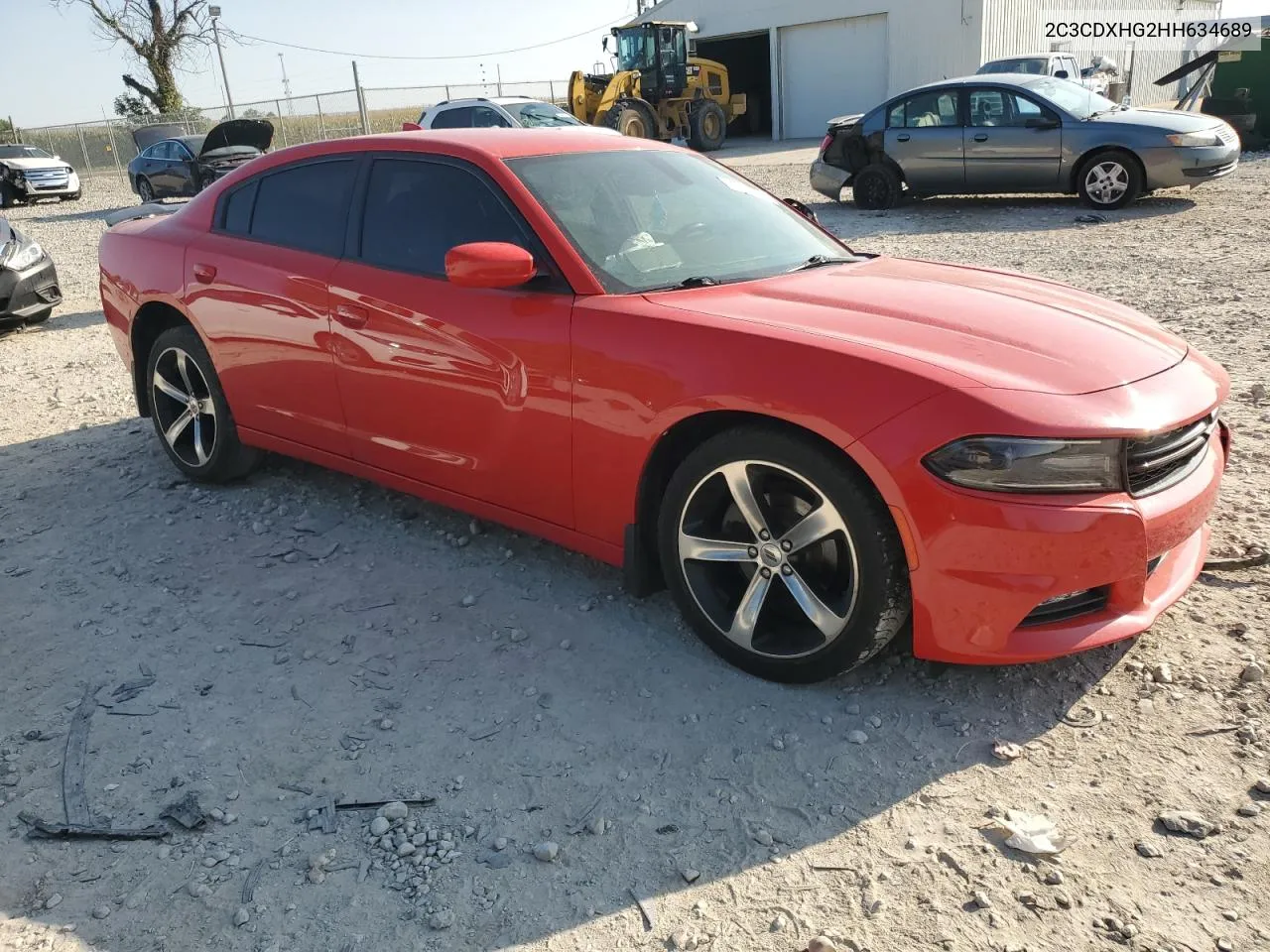 2017 Dodge Charger Sxt VIN: 2C3CDXHG2HH634689 Lot: 70775774