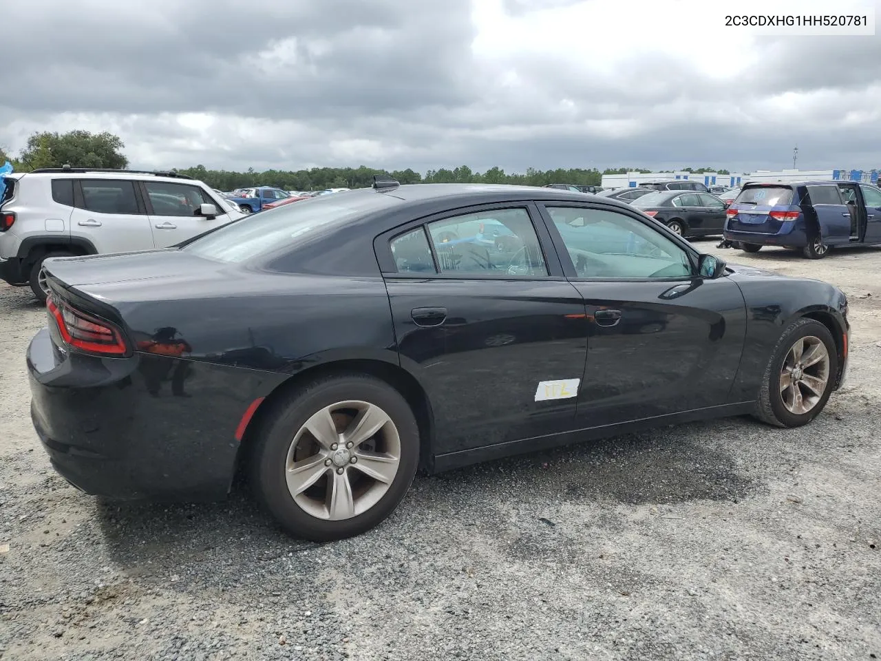 2017 Dodge Charger Sxt VIN: 2C3CDXHG1HH520781 Lot: 70865424