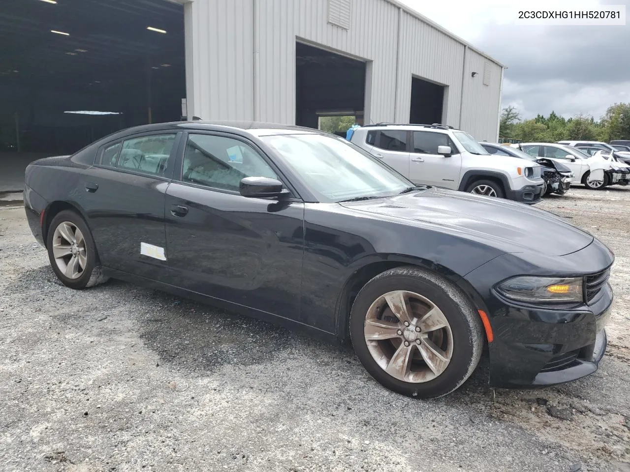 2017 Dodge Charger Sxt VIN: 2C3CDXHG1HH520781 Lot: 70865424