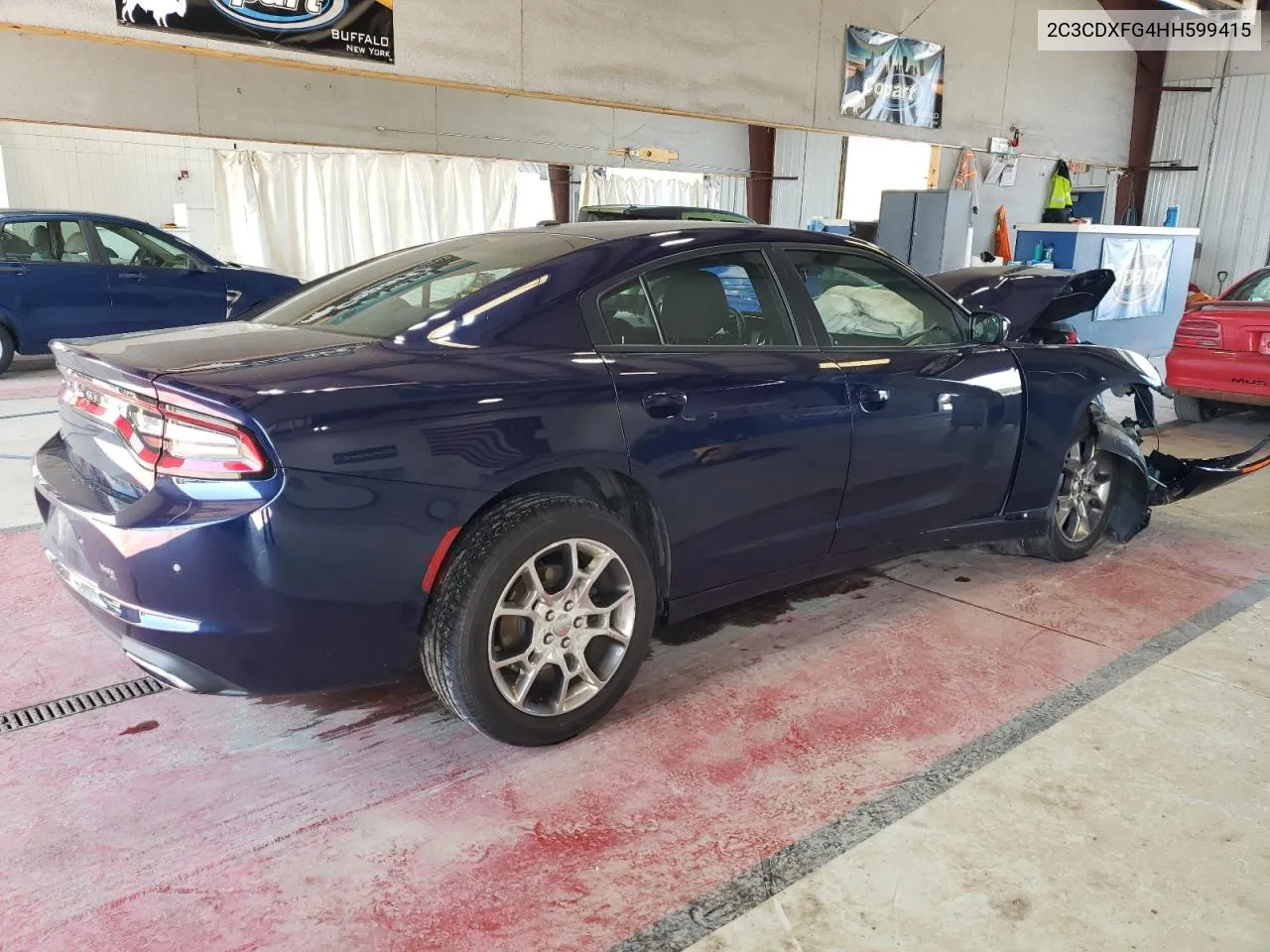 2017 Dodge Charger Se VIN: 2C3CDXFG4HH599415 Lot: 71032694