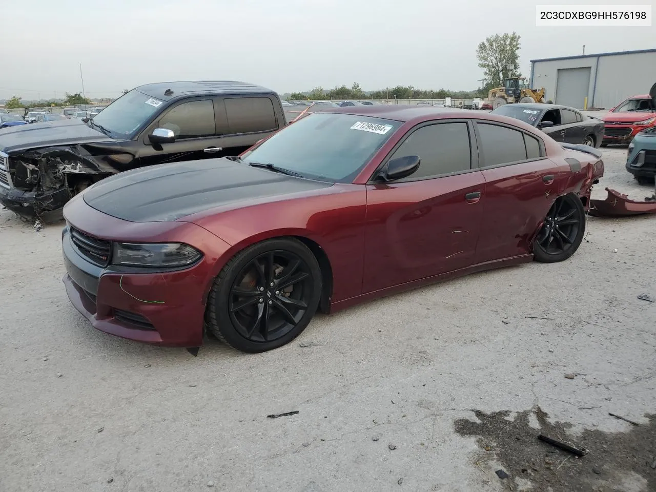 2C3CDXBG9HH576198 2017 Dodge Charger Se