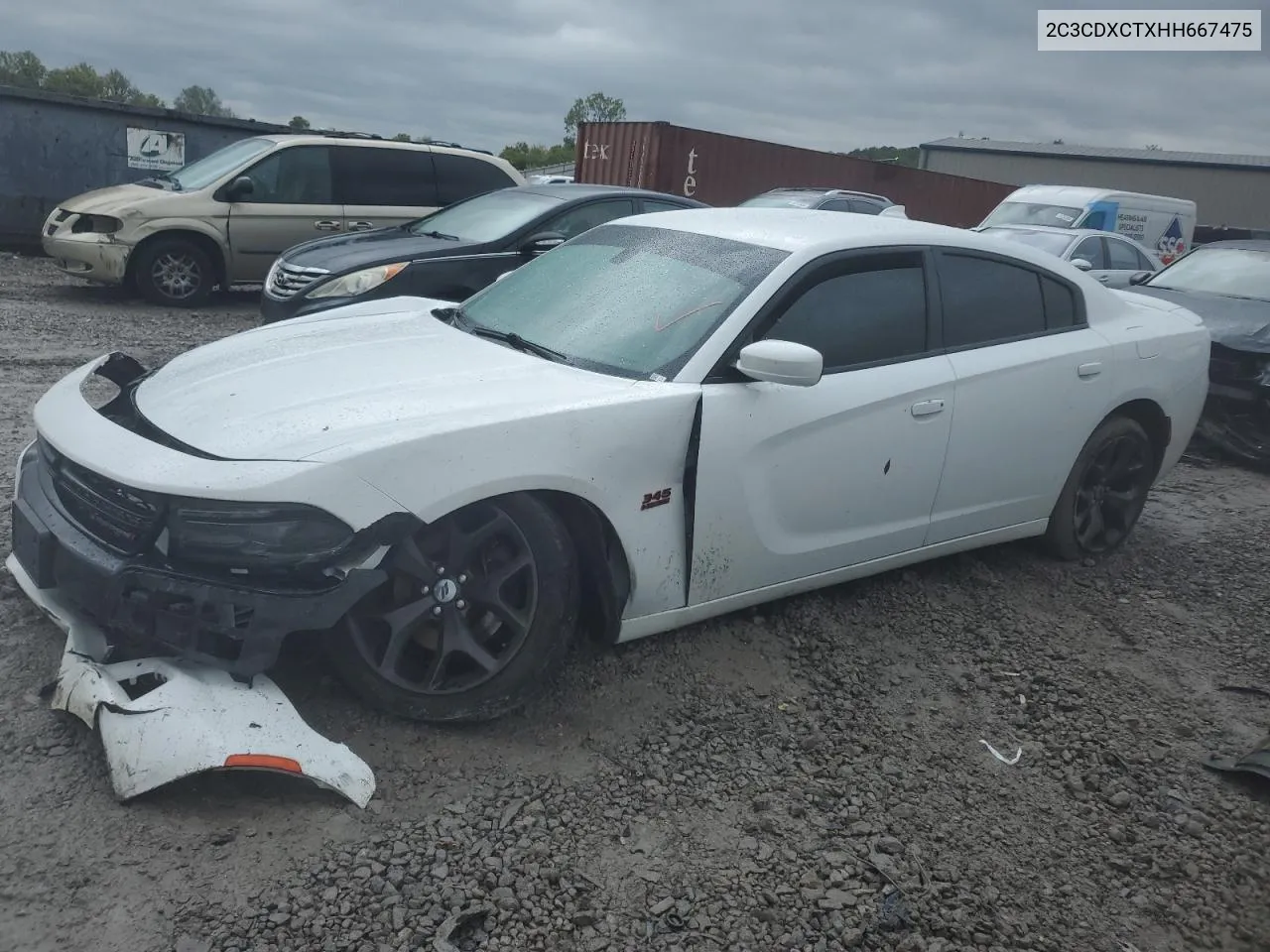 2017 Dodge Charger R/T VIN: 2C3CDXCTXHH667475 Lot: 71299444