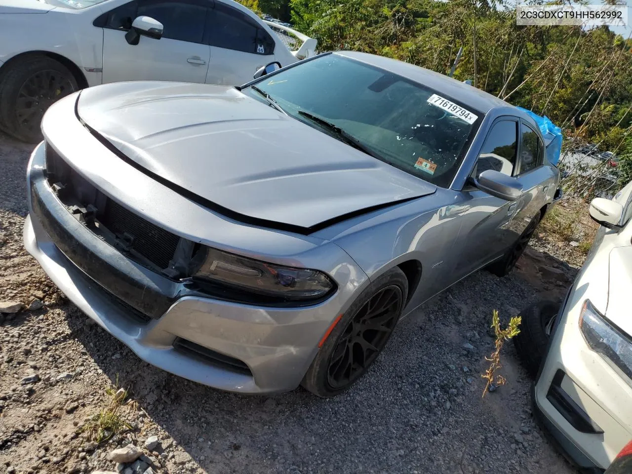 2017 Dodge Charger R/T VIN: 2C3CDXCT9HH562992 Lot: 71619794