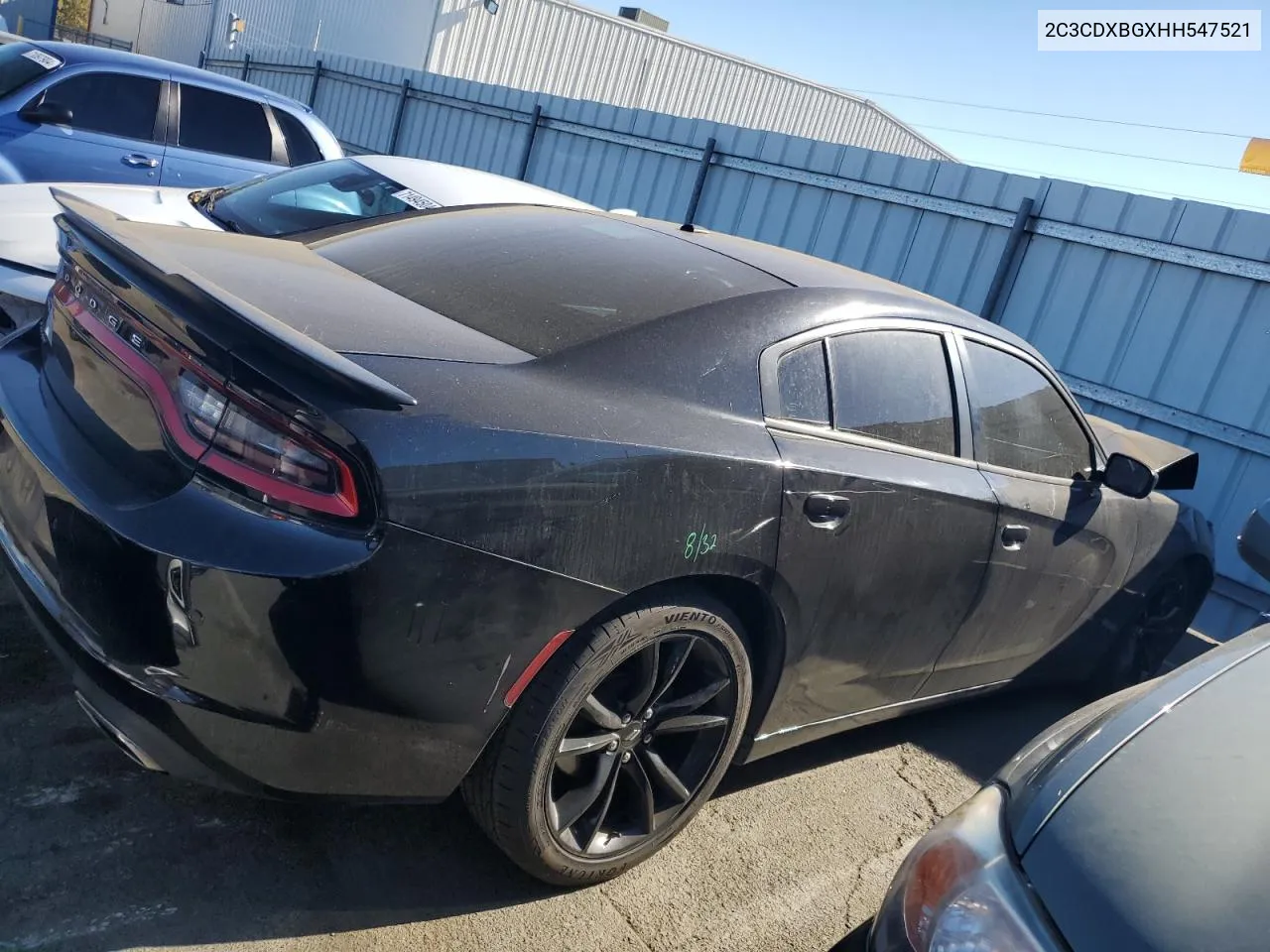 2C3CDXBGXHH547521 2017 Dodge Charger Se