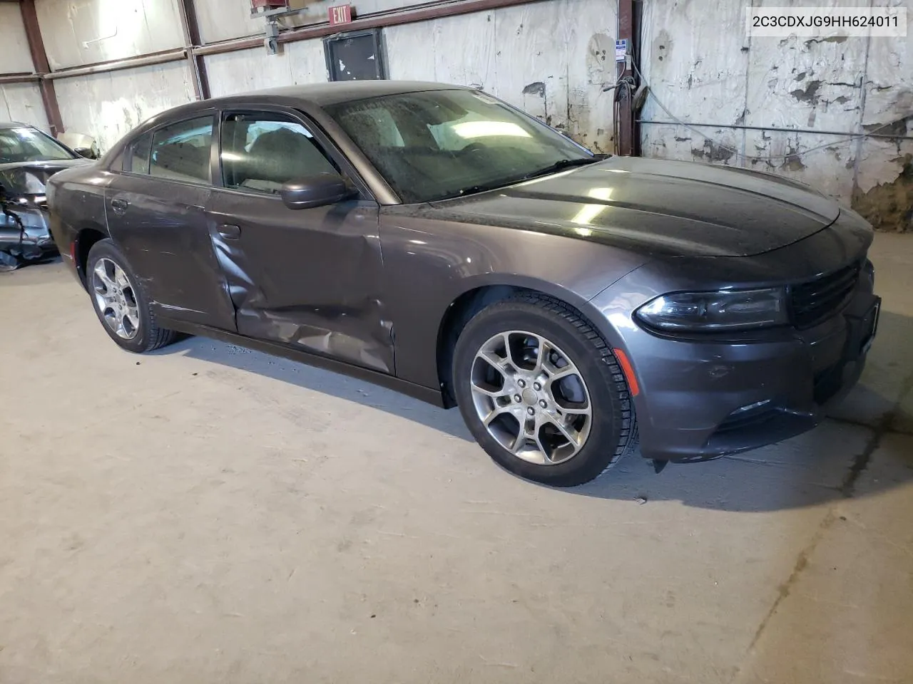 2017 Dodge Charger Sxt VIN: 2C3CDXJG9HH624011 Lot: 71988494