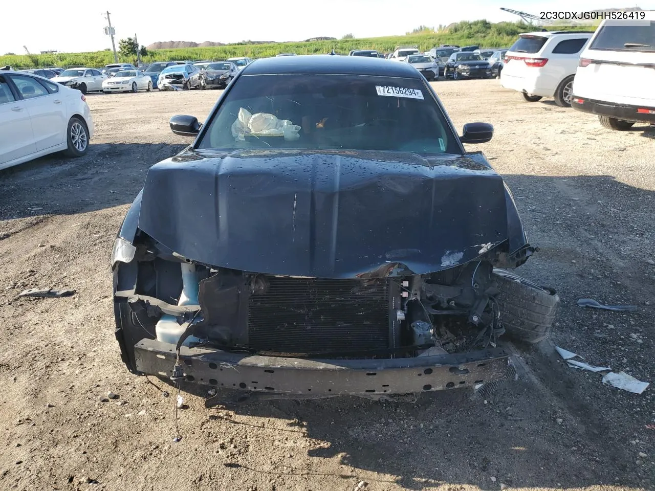 2C3CDXJG0HH526419 2017 Dodge Charger Sxt