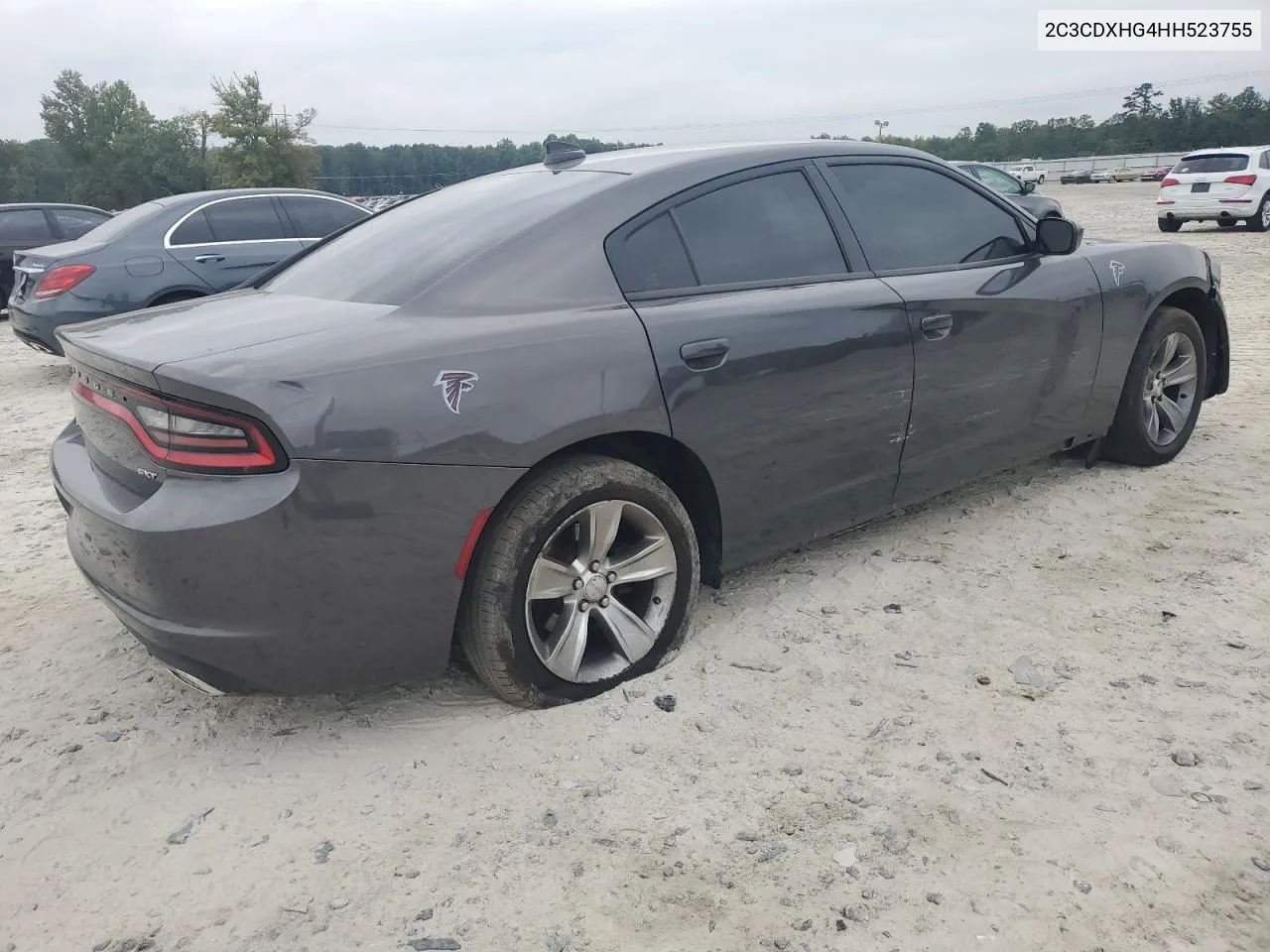 2017 Dodge Charger Sxt VIN: 2C3CDXHG4HH523755 Lot: 72167834