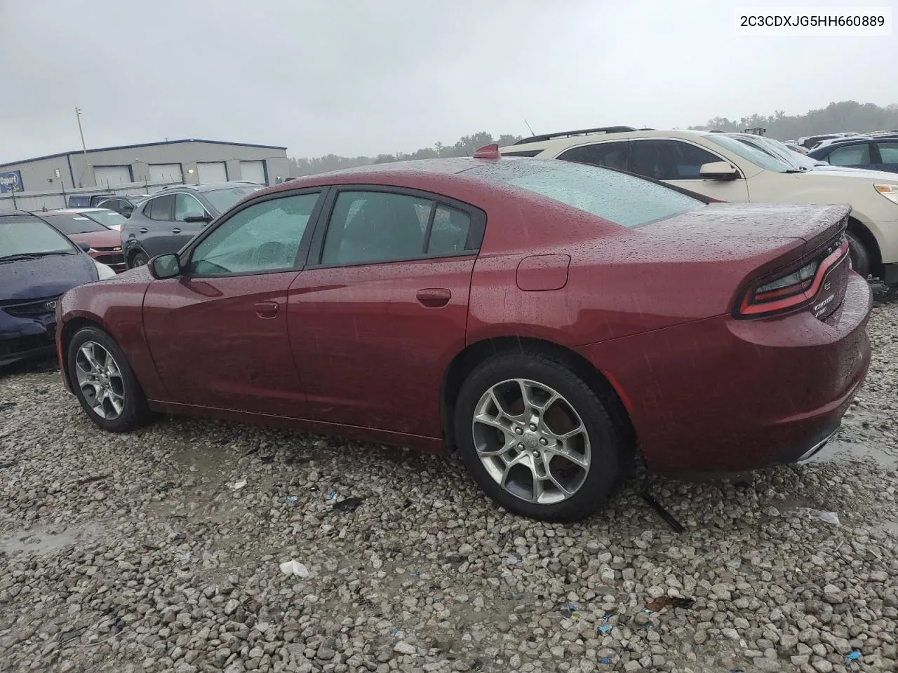 2017 Dodge Charger Sxt VIN: 2C3CDXJG5HH660889 Lot: 72350724