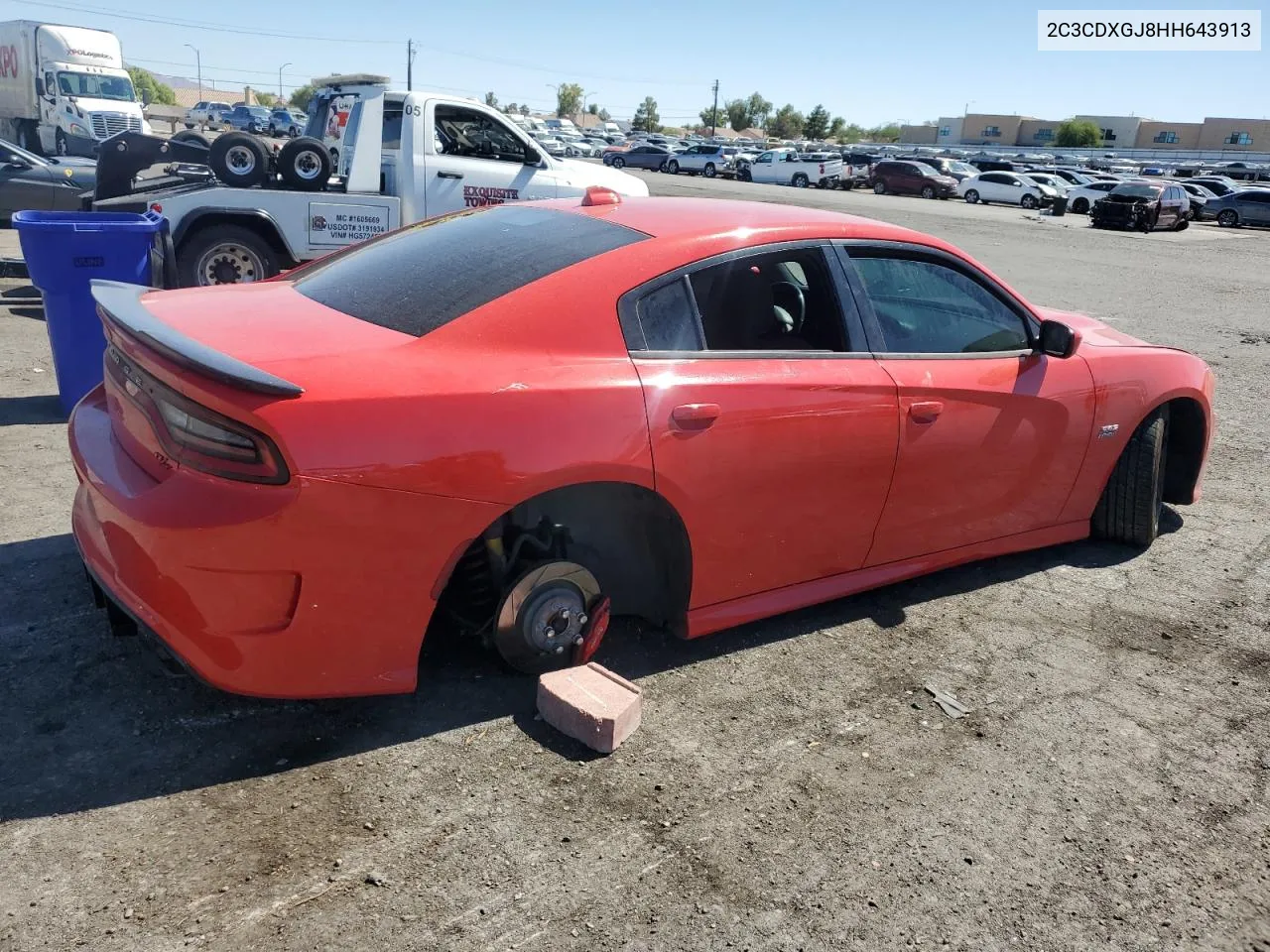 2C3CDXGJ8HH643913 2017 Dodge Charger R/T 392