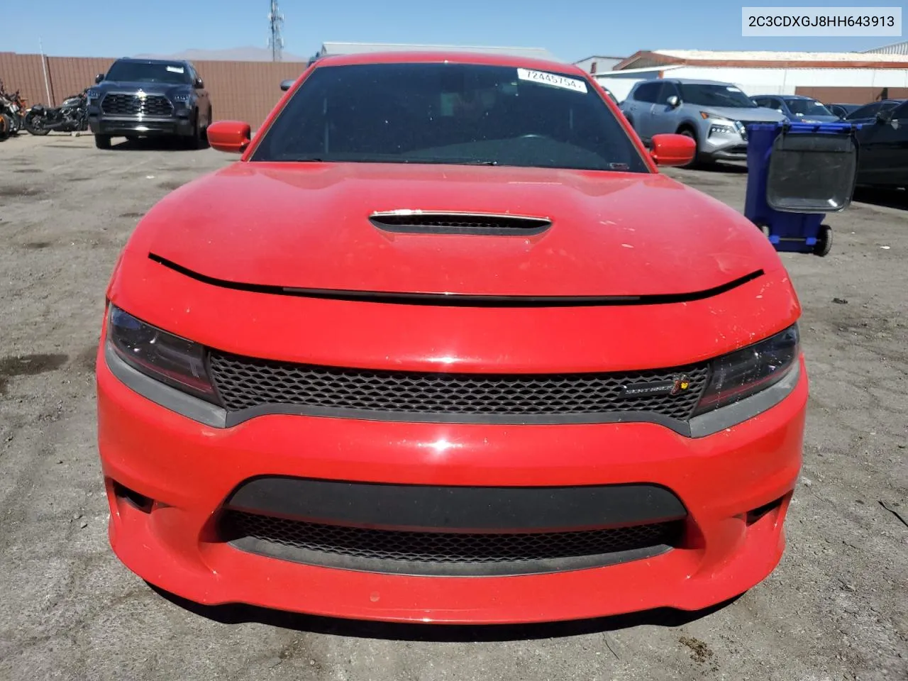 2C3CDXGJ8HH643913 2017 Dodge Charger R/T 392