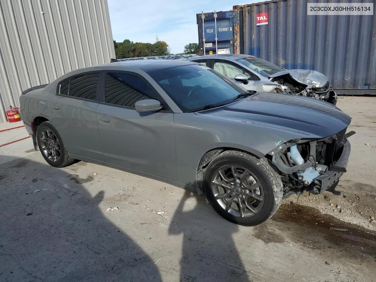 2017 Dodge Charger Sxt VIN: 2C3CDXJG0HH516134 Lot: 72625034