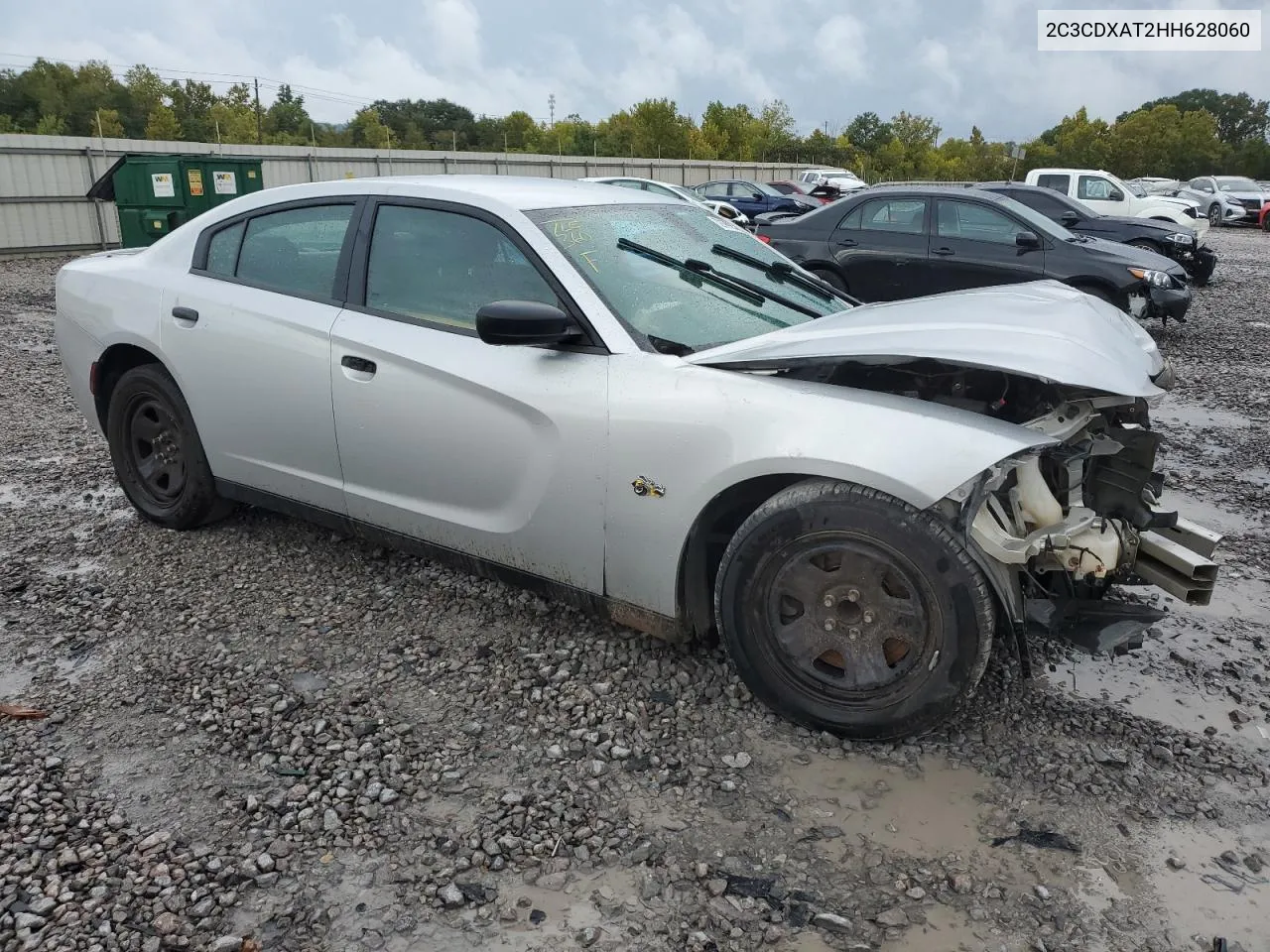 2017 Dodge Charger Police VIN: 2C3CDXAT2HH628060 Lot: 72896884