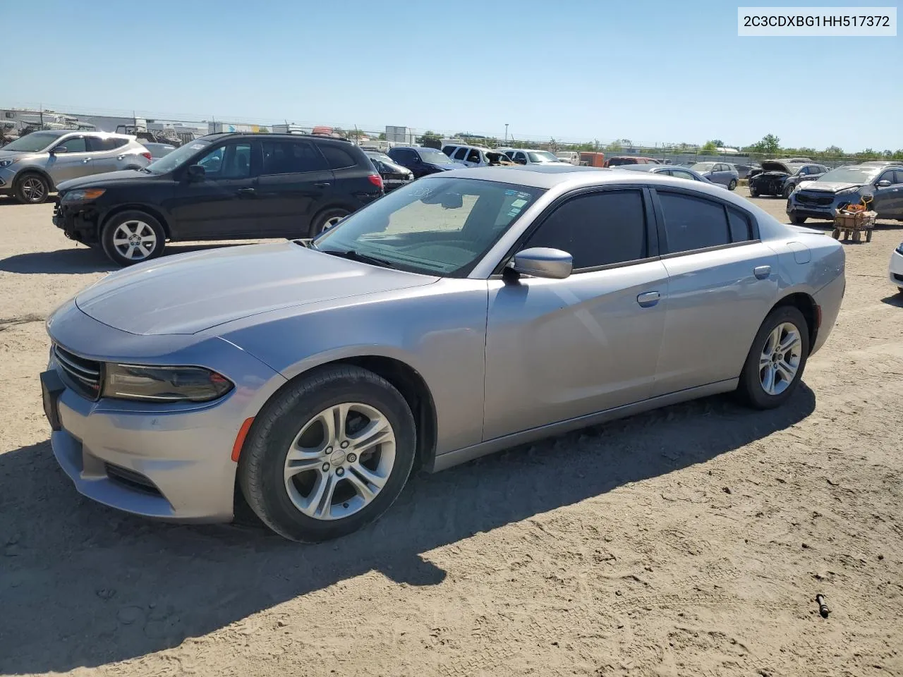 2017 Dodge Charger Se VIN: 2C3CDXBG1HH517372 Lot: 72911334