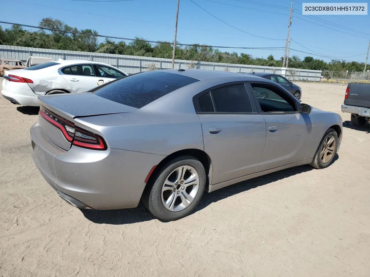 2017 Dodge Charger Se VIN: 2C3CDXBG1HH517372 Lot: 72911334