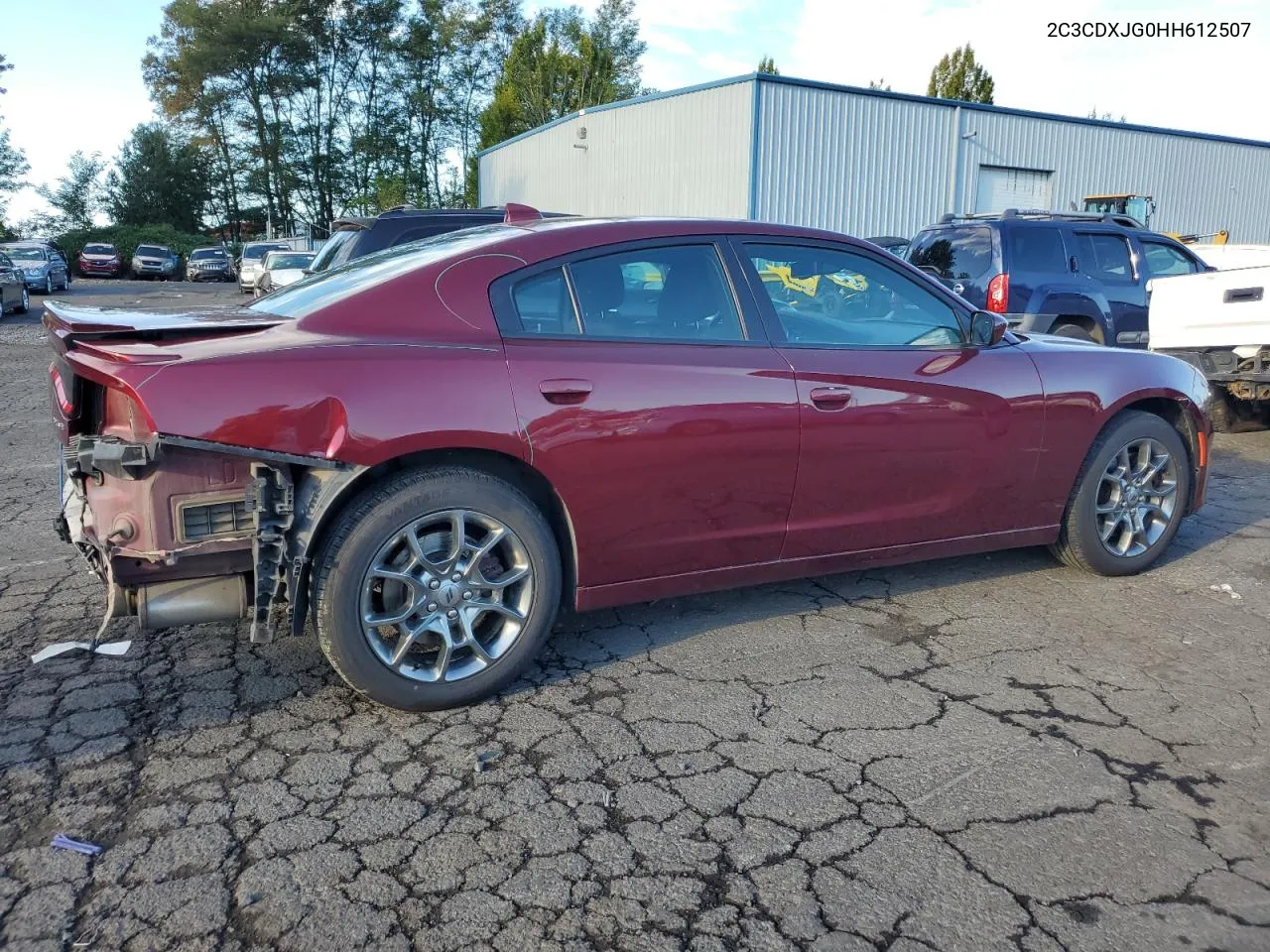 2017 Dodge Charger Sxt VIN: 2C3CDXJG0HH612507 Lot: 73197404