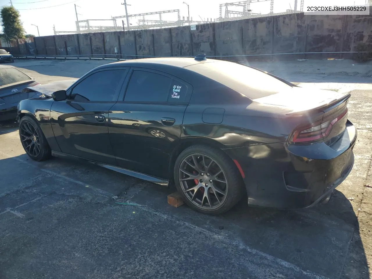 2C3CDXEJ3HH505229 2017 Dodge Charger Srt 392