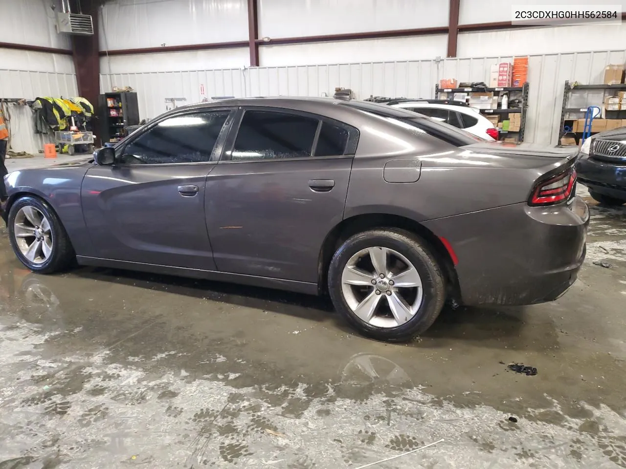 2017 Dodge Charger Sxt VIN: 2C3CDXHG0HH562584 Lot: 73296274