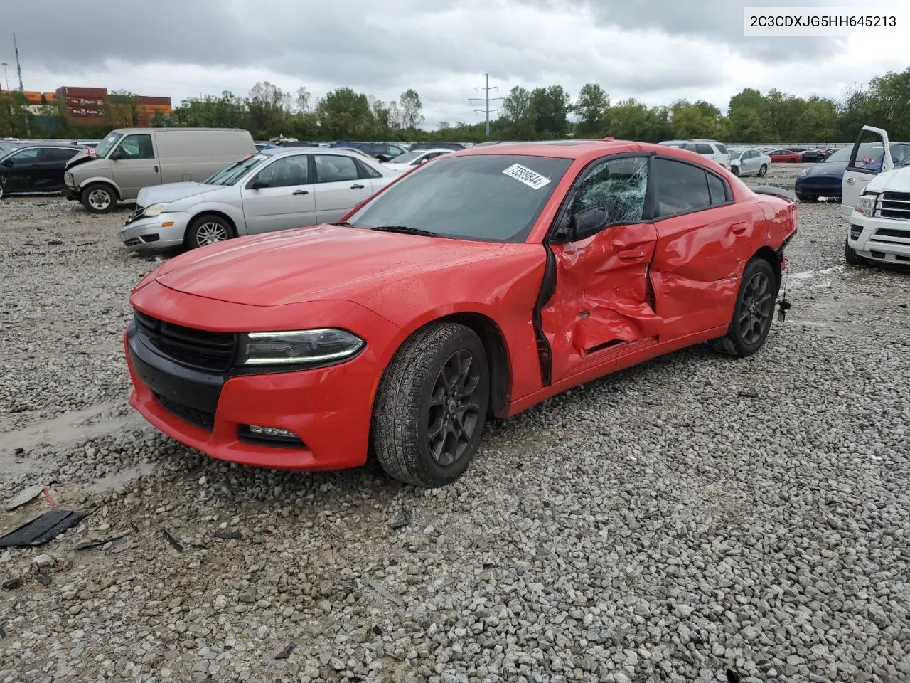 2017 Dodge Charger Sxt VIN: 2C3CDXJG5HH645213 Lot: 73509844