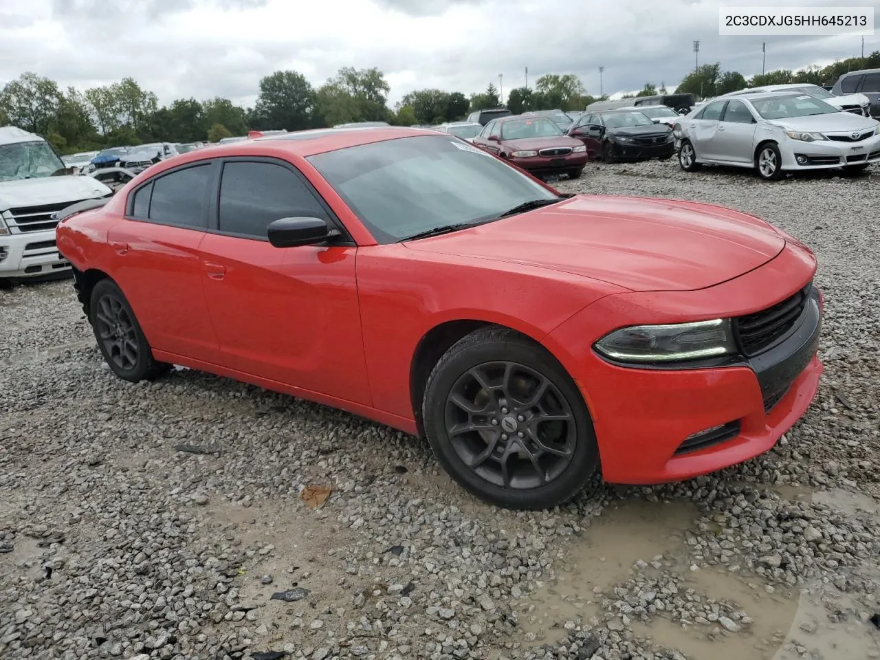 2017 Dodge Charger Sxt VIN: 2C3CDXJG5HH645213 Lot: 73509844