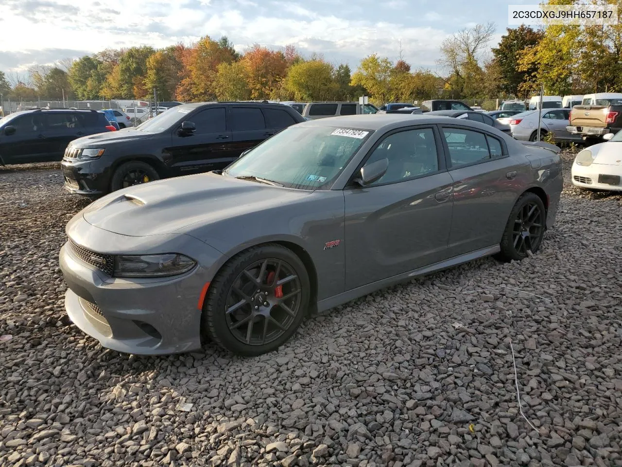 2017 Dodge Charger R/T 392 VIN: 2C3CDXGJ9HH657187 Lot: 73547924