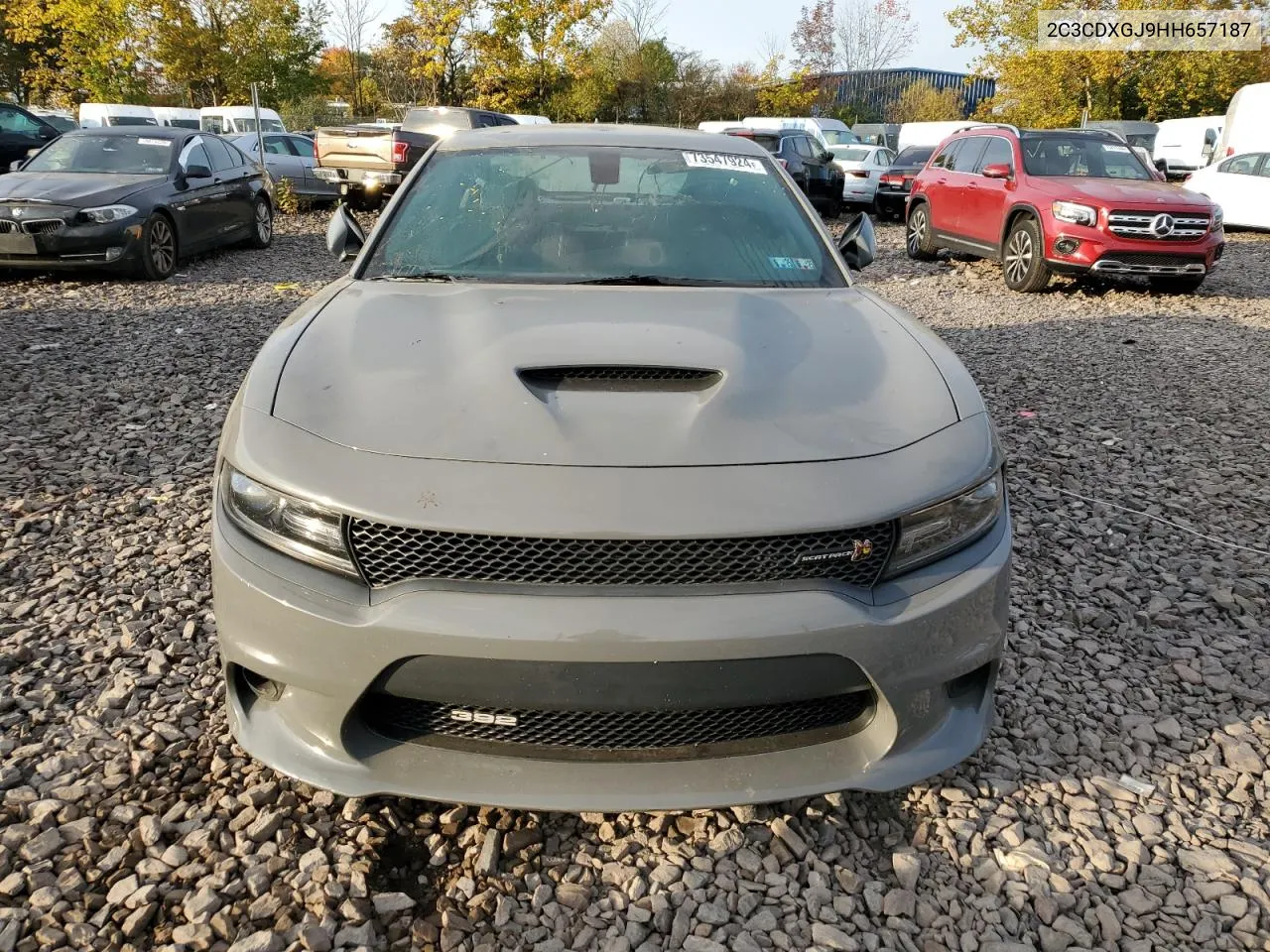 2017 Dodge Charger R/T 392 VIN: 2C3CDXGJ9HH657187 Lot: 73547924