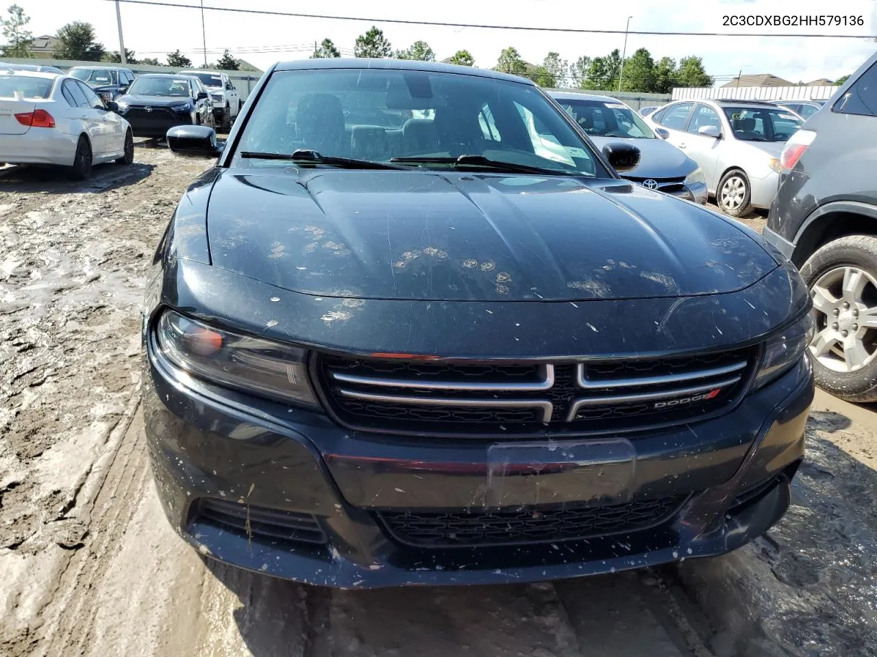 2017 Dodge Charger Se VIN: 2C3CDXBG2HH579136 Lot: 73762024