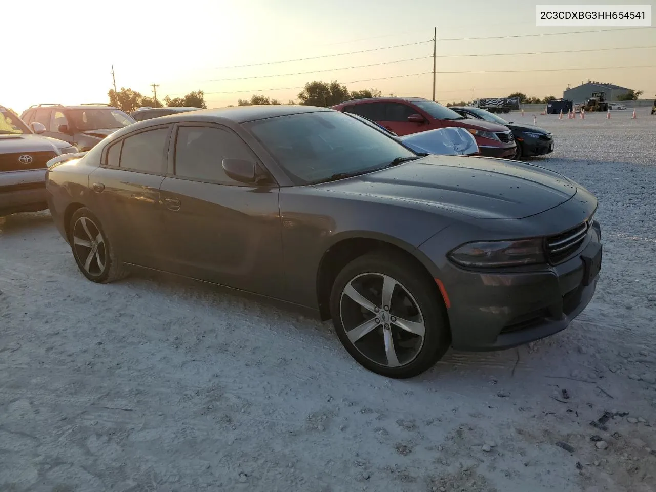 2017 Dodge Charger Se VIN: 2C3CDXBG3HH654541 Lot: 73942384