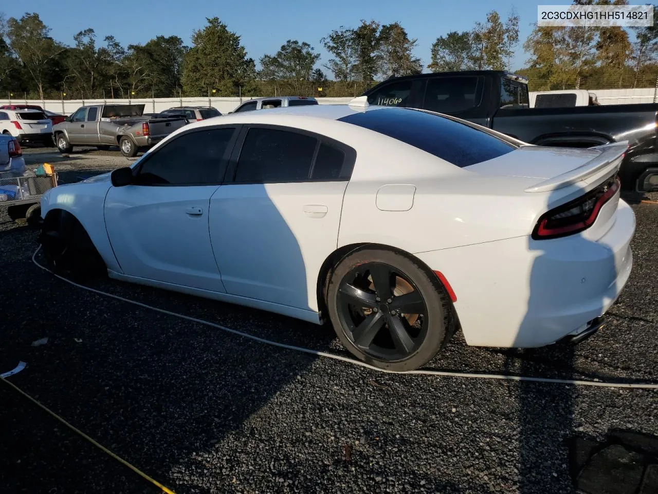 2017 Dodge Charger Sxt VIN: 2C3CDXHG1HH514821 Lot: 74689334