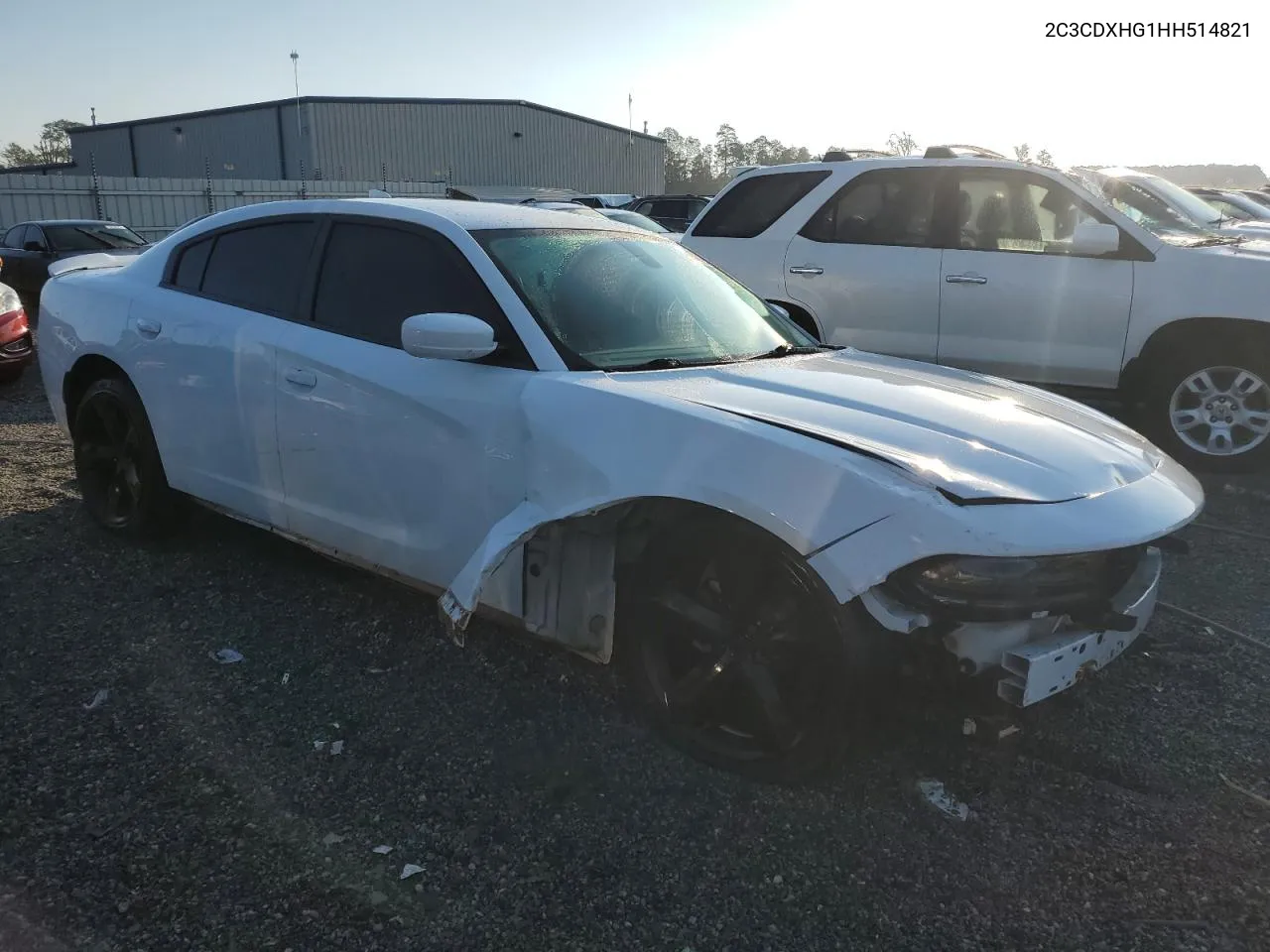 2017 Dodge Charger Sxt VIN: 2C3CDXHG1HH514821 Lot: 74689334