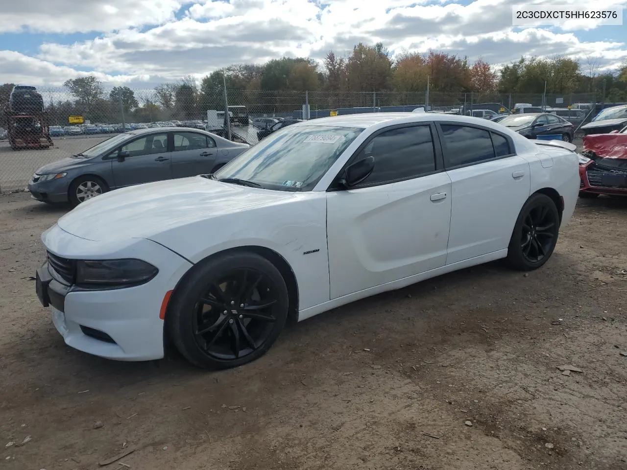 2017 Dodge Charger R/T VIN: 2C3CDXCT5HH623576 Lot: 75879094