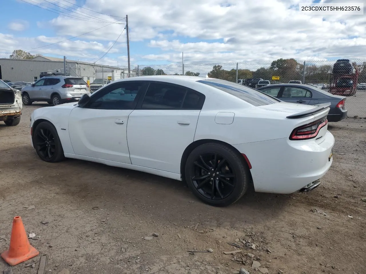 2017 Dodge Charger R/T VIN: 2C3CDXCT5HH623576 Lot: 75879094