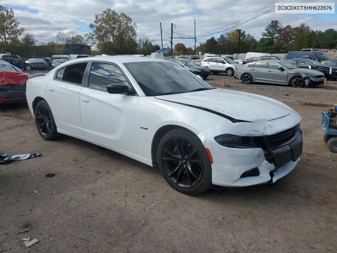 2017 Dodge Charger R/T VIN: 2C3CDXCT5HH623576 Lot: 75879094