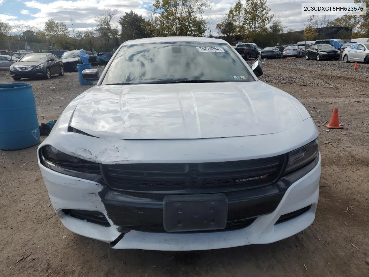 2017 Dodge Charger R/T VIN: 2C3CDXCT5HH623576 Lot: 75879094