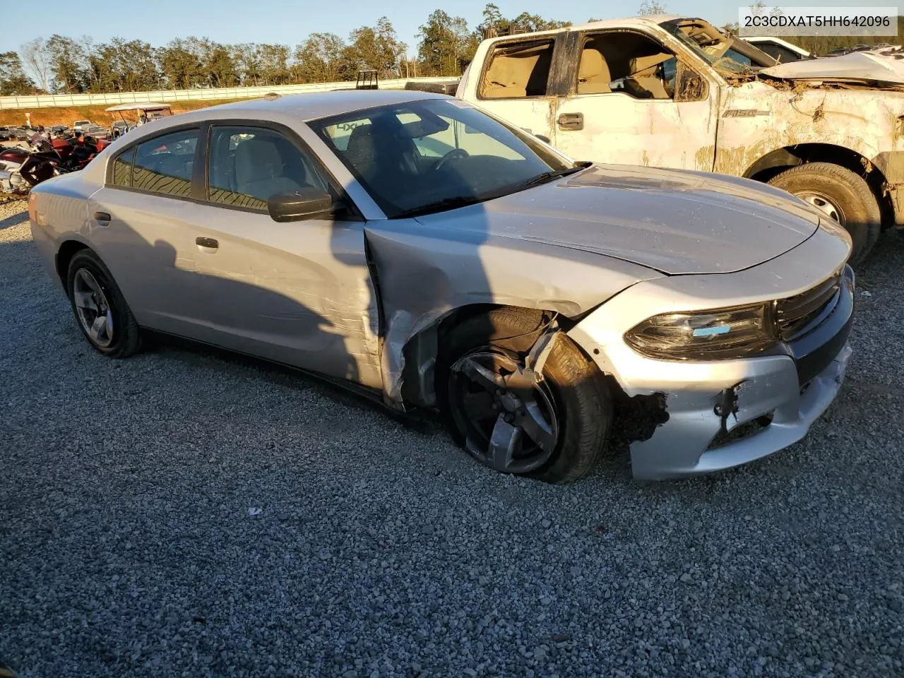 2017 Dodge Charger Police VIN: 2C3CDXAT5HH642096 Lot: 76329194