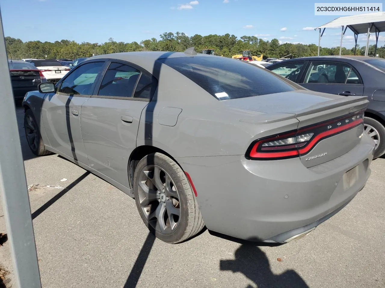 2C3CDXHG6HH511414 2017 Dodge Charger Sxt